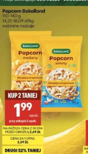 Popcorn solony Bakalland