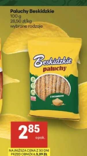 Paluchy z sezamem Beskidzkie