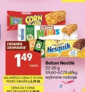 Baton zbożowy Nestlé Cini Minis