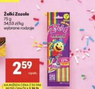 Żelki Zozole Rainbow