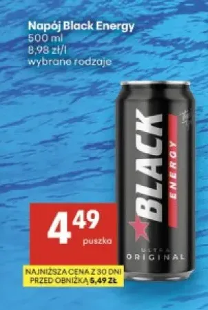 Napój energetyczny Black Energy Ultra