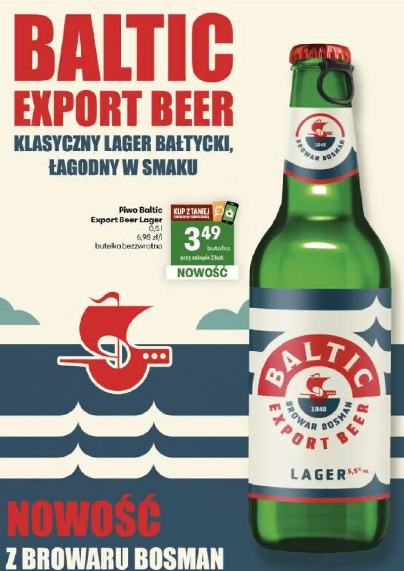 Piwo Baltic Export Beer Lager