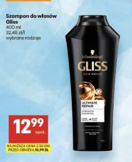 Szampon do włosów Gliss