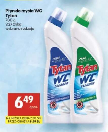 Płyn do mycia WC Tytan