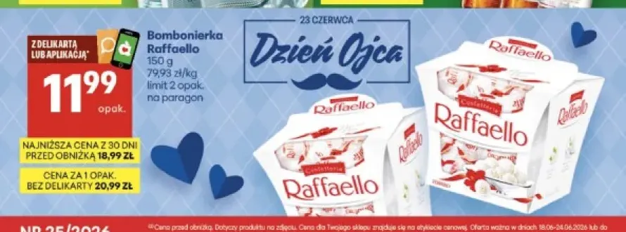 Bombonierka Raffaello