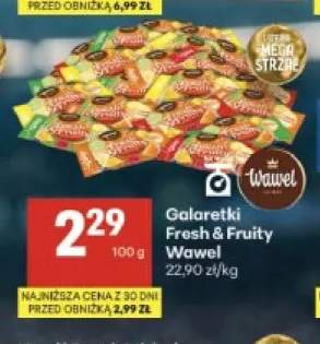 Galaretki Fresh & Fruity Wawel