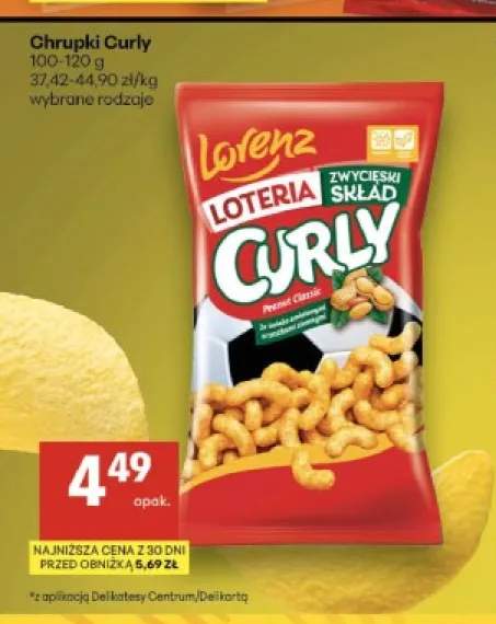 Chrupki orzechowe Lorenz Curly Peanut Classic