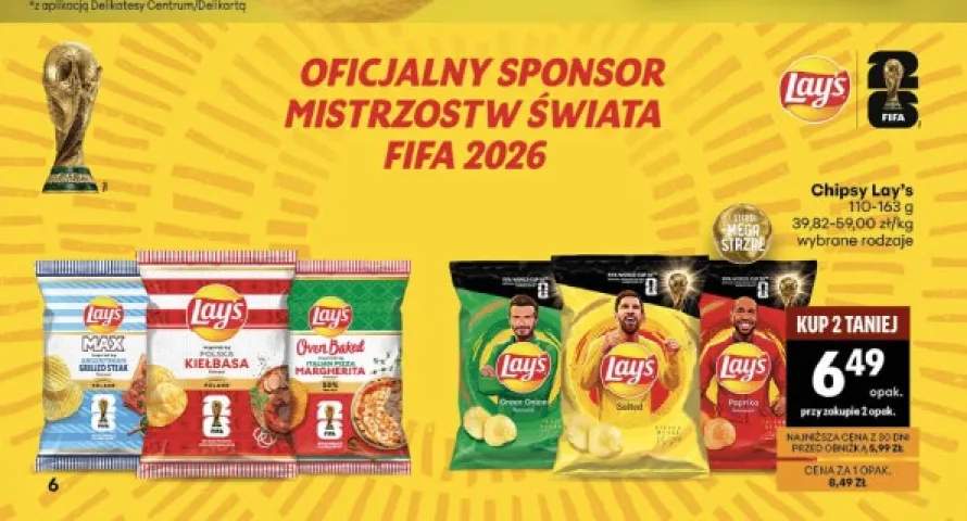 Chipsy Lay's Max Grilled Steak +5 wariantów