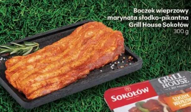 Boczek wieprzowy marynata słodko-pikantna Sokołów Grill House