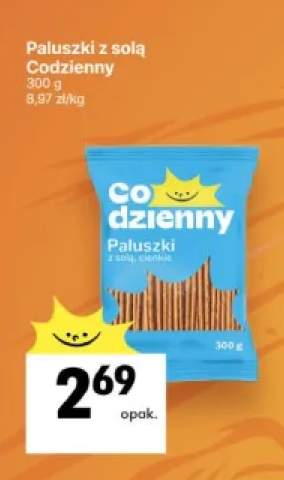 Paluszki z solą Codzienny