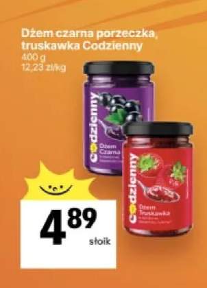 Dżem czarna porzeczka Codzienny +1 wariant