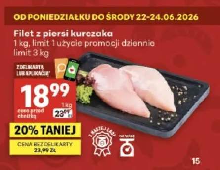 Filet z piersi kurczaka