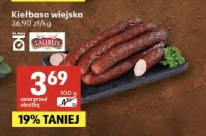Kiełbasa wiejska Taurus