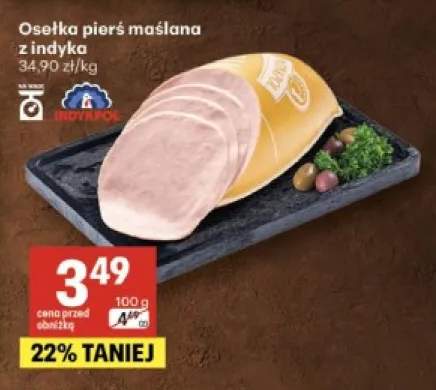 Osełka pierś maślana z indyka Indykpol