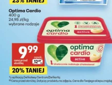 Margaryna Optima Cardio