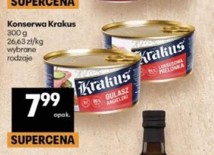 Konserwa Gulasz Angielski Krakus +1 wariant
