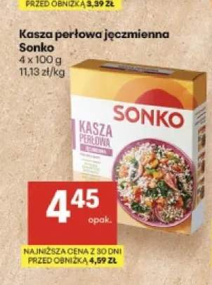 Kasza perłowa jęczmienna Sonko
