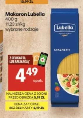 Makaron Spaghetti Lubella