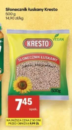Słonecznik łuskany Kresto