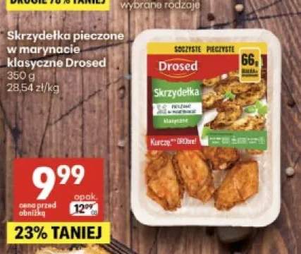 Skrzydełka pieczone w marynacie klasyczne Drosed
