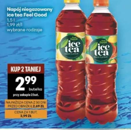 Napój niegazowany ice tea Feel Good Lemon +1 wariant