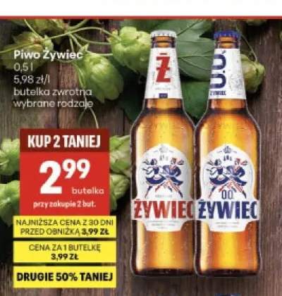Piwo Żywiec +1 wariant