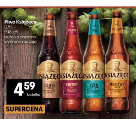 Piwo Książęce Ciemne Łagodne +3 warianty