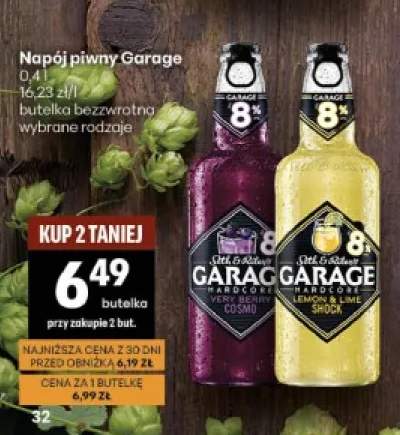 Napój piwny Garage Hardcore Very Berry Cosmo +1 wariant