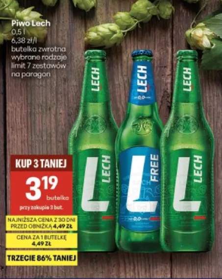 Piwo Lech Premium +1 wariant