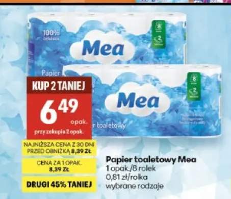 Papier toaletowy Mea