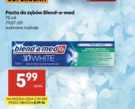 Pasta do zębów Blend-a-med 3D White