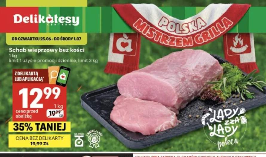 Schab wieprzowy bez kości