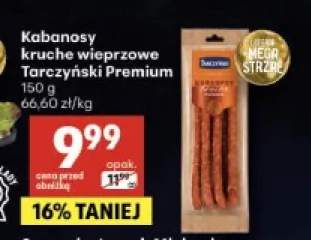 Kabanosy kruche wieprzowe Tarczyński Premium