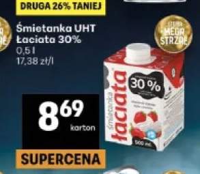Śmietanka UHT Łaciata 30%