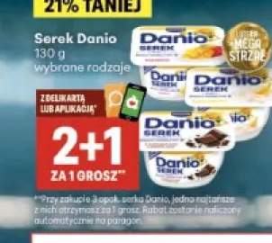 Serek homogenizowany Danio waniliowy +2 warianty