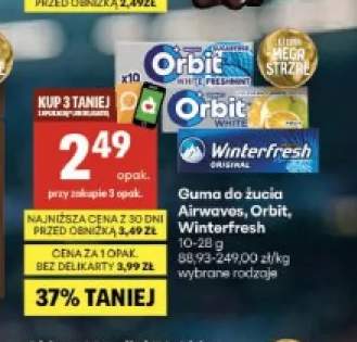 Guma do żucia Orbit White Freshmint +2 warianty