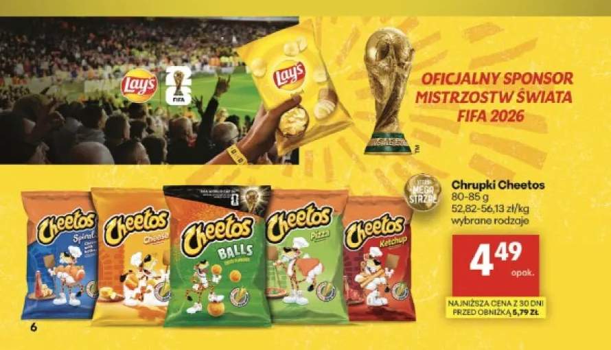 Chrupki Cheetos Spirals Cheese & Ketchup +4 warianty