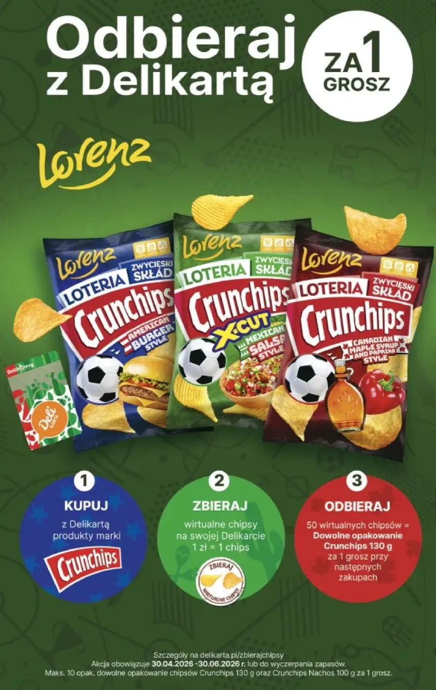 Chipsy Crunchips American Burger Style +2 warianty