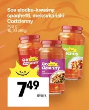 Sos słodko-kwaśny Codzienny +2 warianty