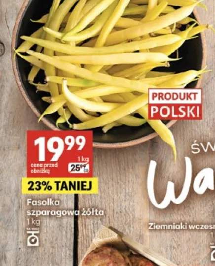 Fasolka szparagowa żółta
