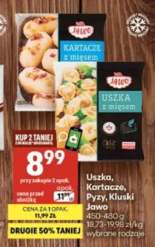Kartacze z mięsem Jawo +1 wariant