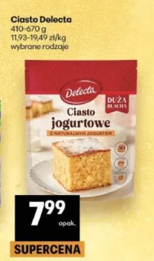 Ciasto jogurtowe Delecta