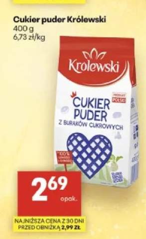 Cukier puder Królewski