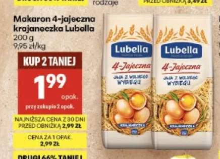 Makaron 4-jajeczna krajaneczka Lubella