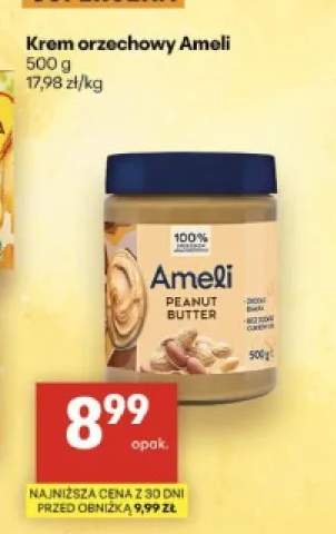 Krem orzechowy Ameli Peanut Butter