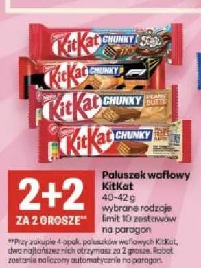 Paluszek waflowy KitKat Chunky Classic +3 warianty