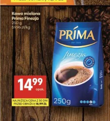Kawa mielona Prima Finezja