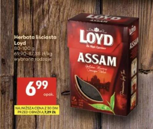 Herbata liściasta Loyd Assam