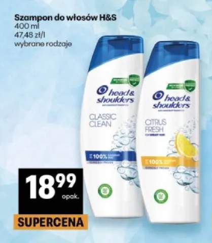 Szampon do włosów Head & Shoulders Classic Clean +1 wariant
