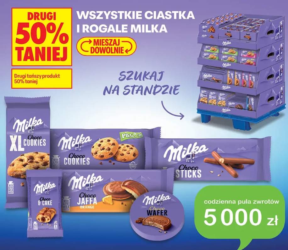 ciastka Milka